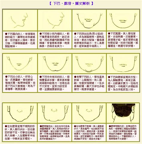 面相 下巴長|面相大全——下巴